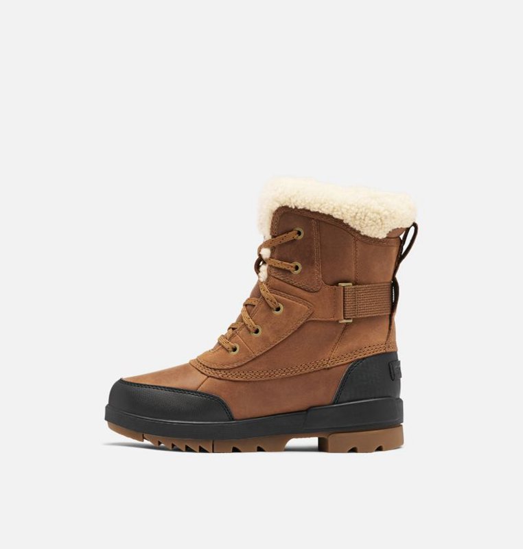 Womens Snow Boots Brown - Sorel Tivoli™ IV Parc Mid - 693-EAQLRY